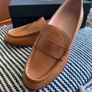 J. Crew Leather Penny Loafer Sz 7.5 NIB